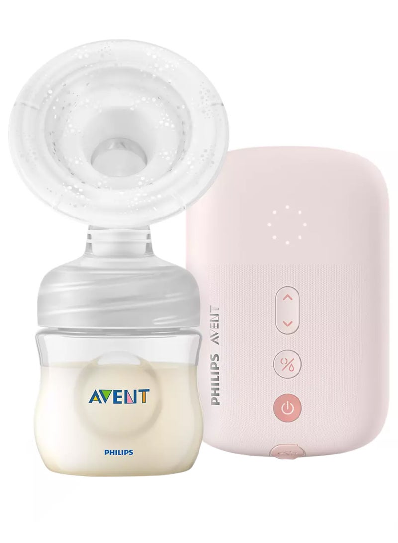 Electric Single Corded Natural Motion Breast Pump With  8 Stimulation Levels And 16 Pumping