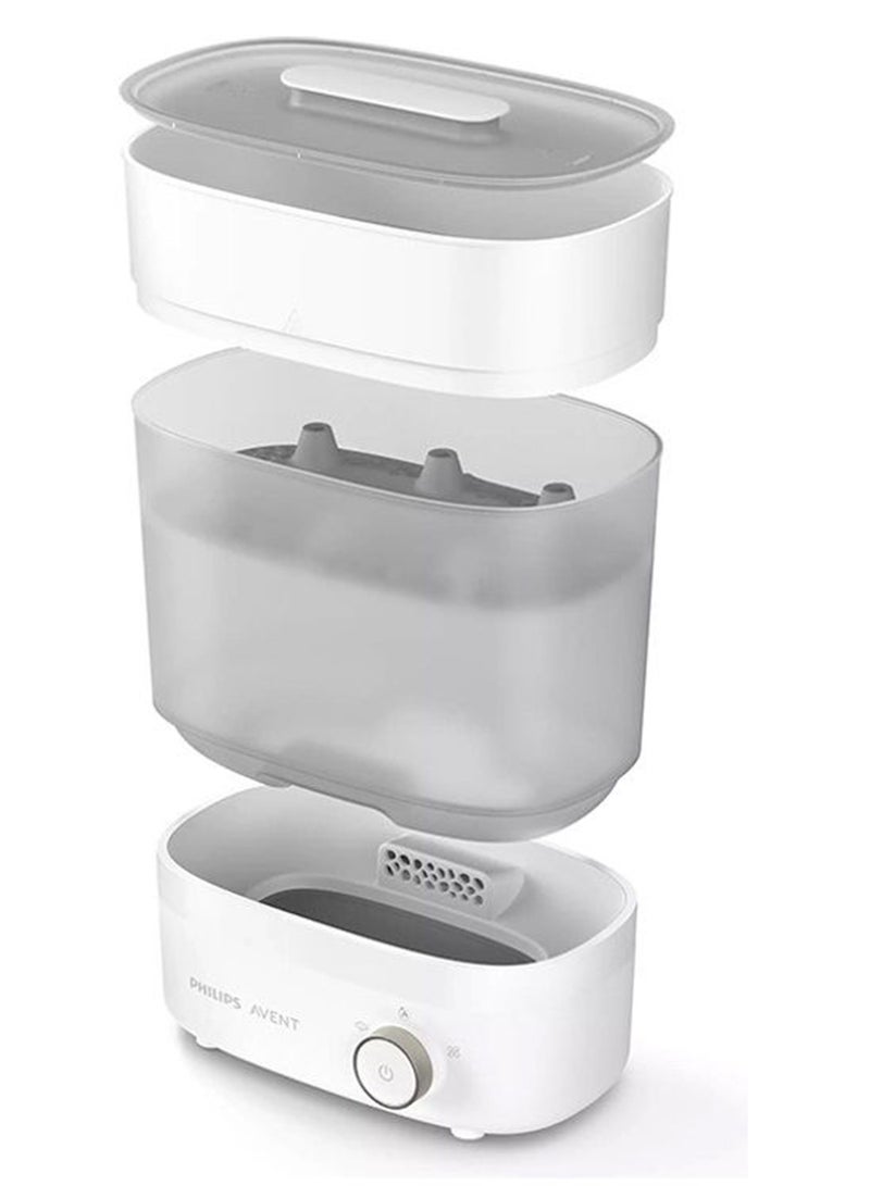 Avent Premium Bottle Steriliser And Dryer, Kills 99.9% of Germs, Stays Sterile For 24 Hours, Scf293/01
