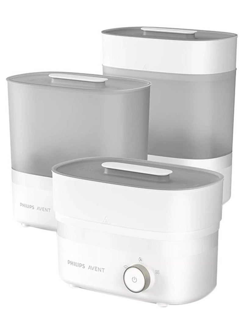 Avent Premium Bottle Steriliser And Dryer, Kills 99.9% of Germs, Stays Sterile For 24 Hours, Scf293/01