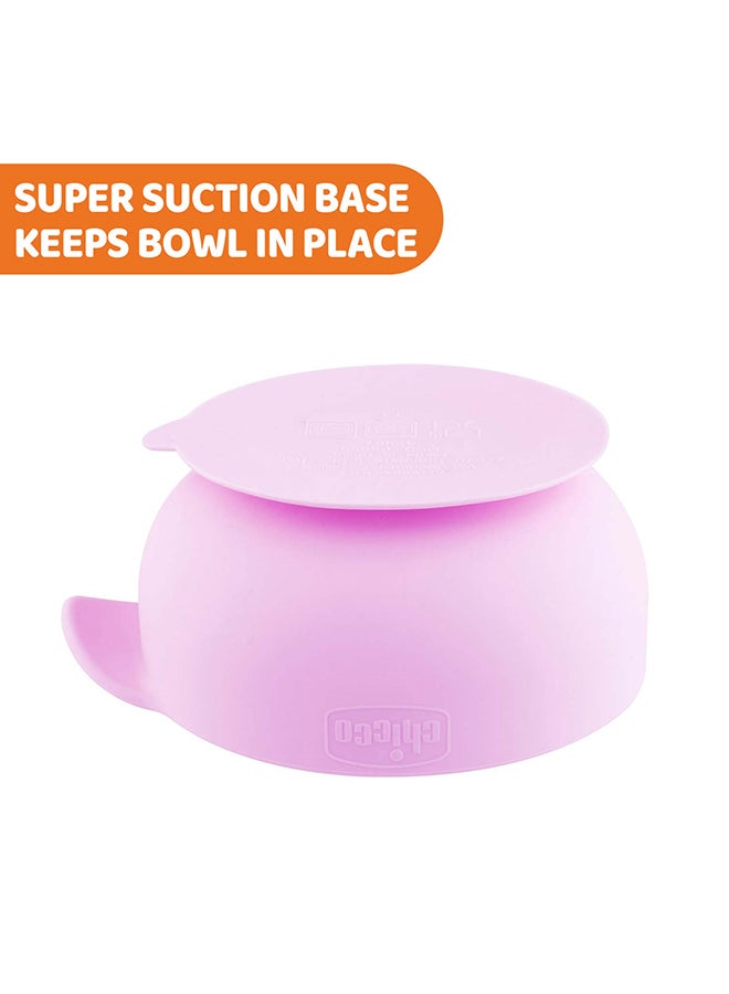 Easy Bowl Silicone 6M+, Pink