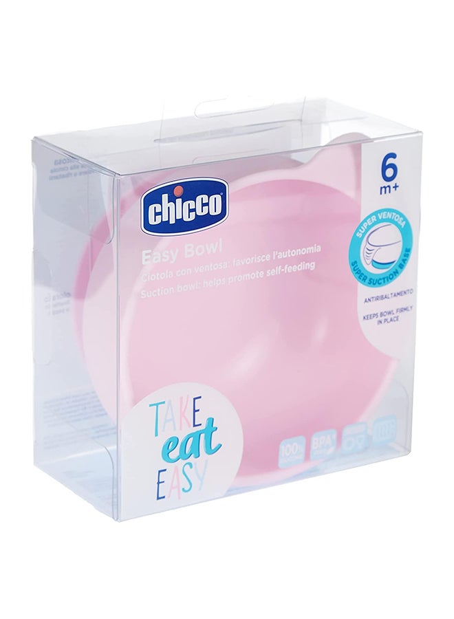 Easy Bowl Silicone 6M+, Pink