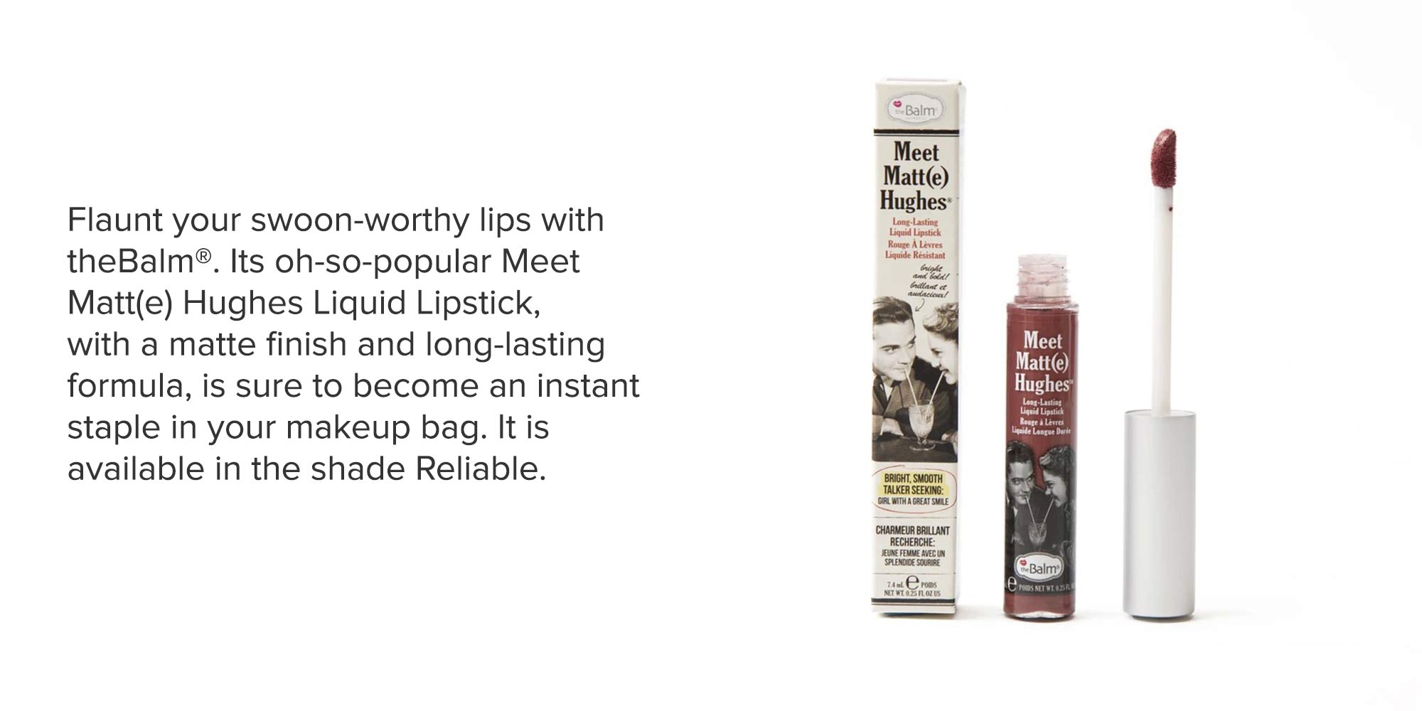 Meet Matte Hughes Liquid Lipstick Reliable