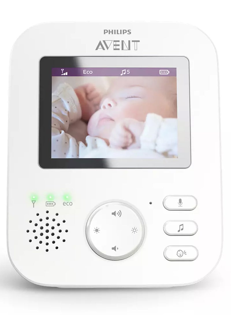 Digital Video Baby Monitor SCD883 - White