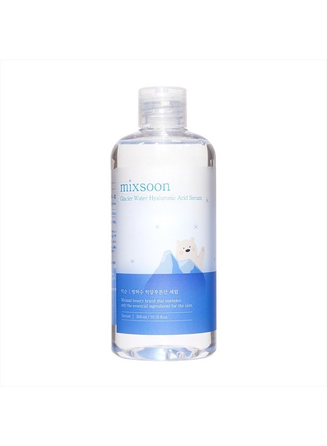 Glacier Water Hyaluronic Acid Serum for Face Hydrating,Non greasy Hydrating korean Skin care,Mega-sized 10.14 fl.oz 300ml