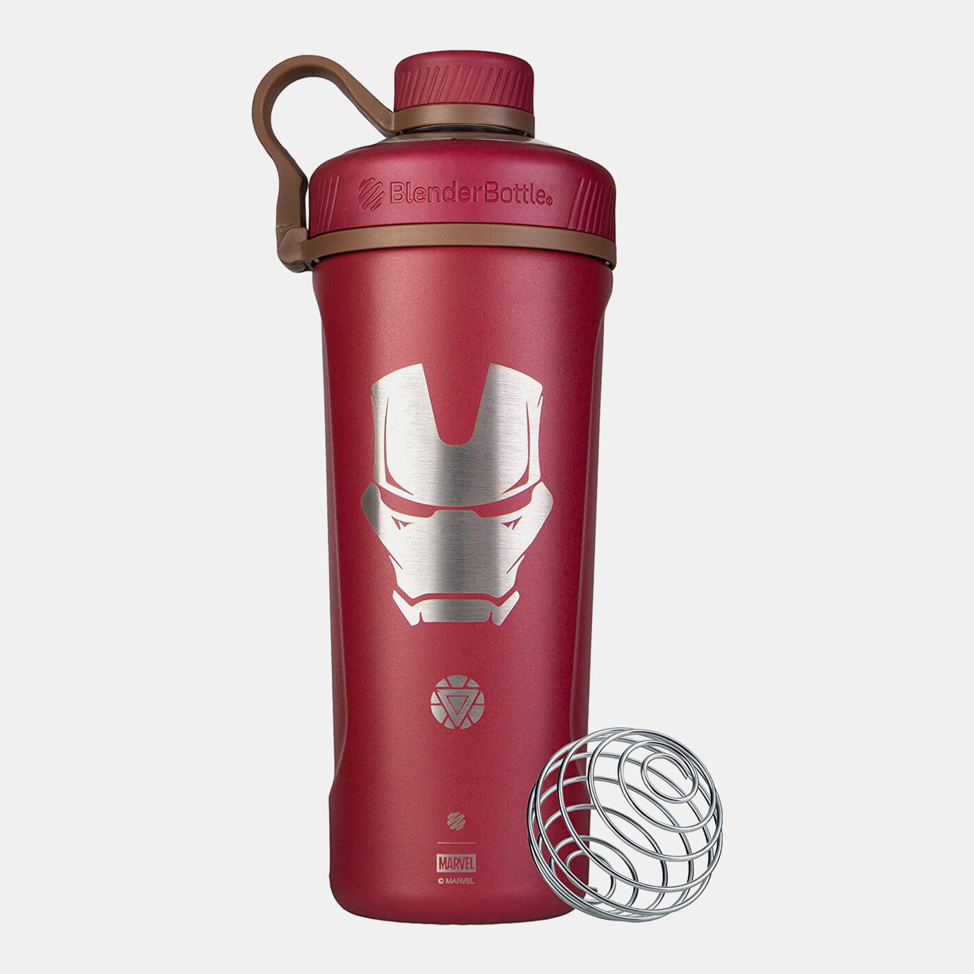 Iron Man Radian Insulated Stainless Steel Shaker Bottle (26Oz)