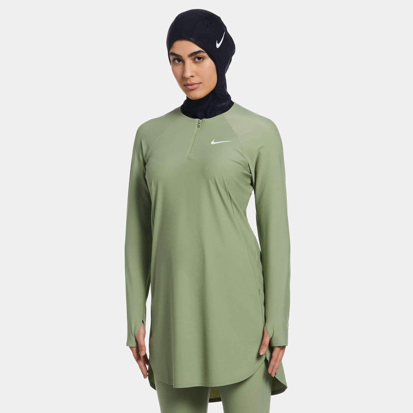 Women's Victory Full-Coverage Solid Swimming Tunic