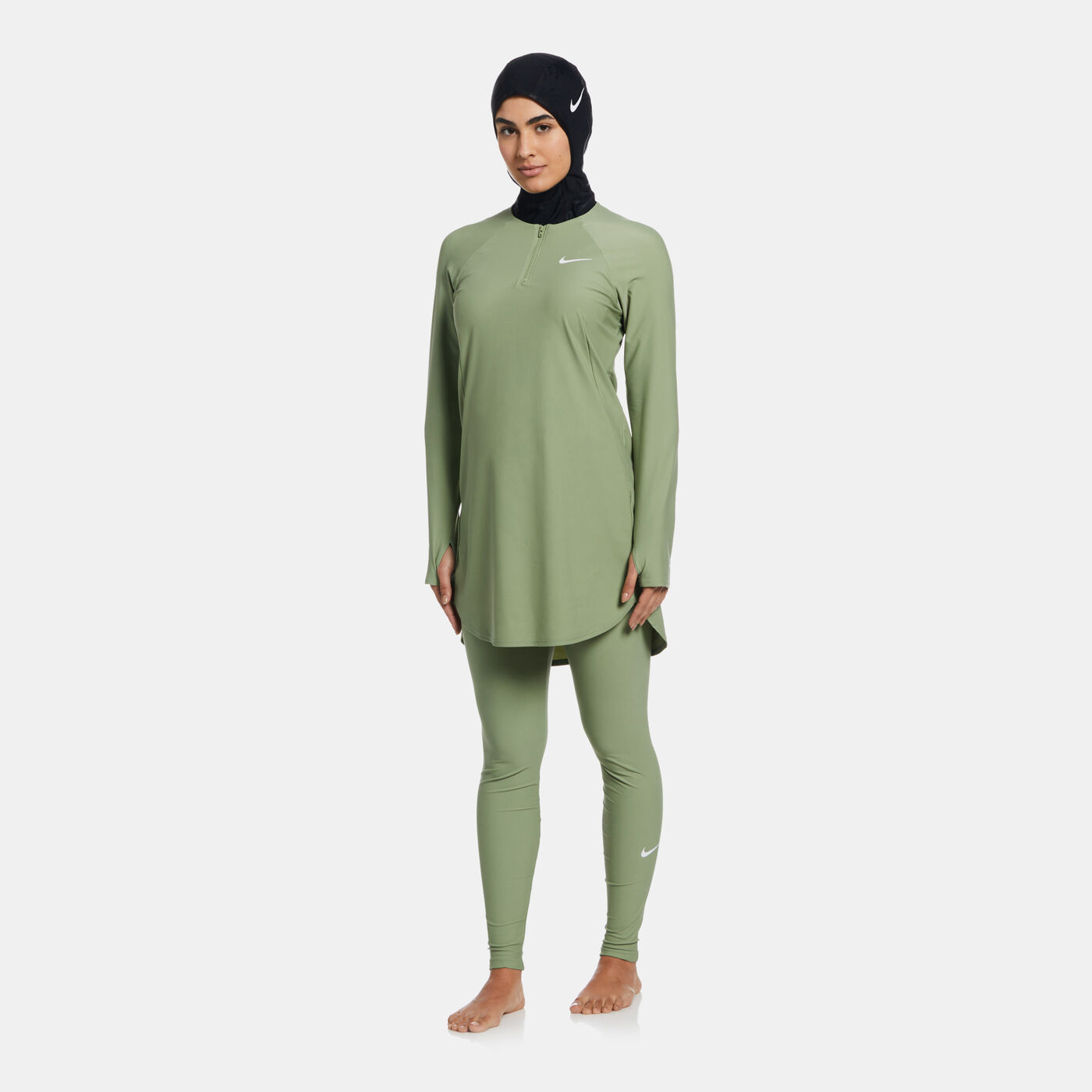 Women's Victory Full-Coverage Solid Swimming Tunic