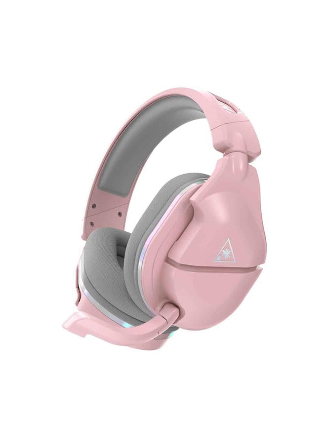 Turtle Beach Stealth 600 Gen 2 MAX Wireless Multiplatform Amplified Gaming Headset for Xbox Series X|S, Xbox One, PS5, PS4, Nintendo Switch, PC, and Mac with 48+ Hour Battery – Pink