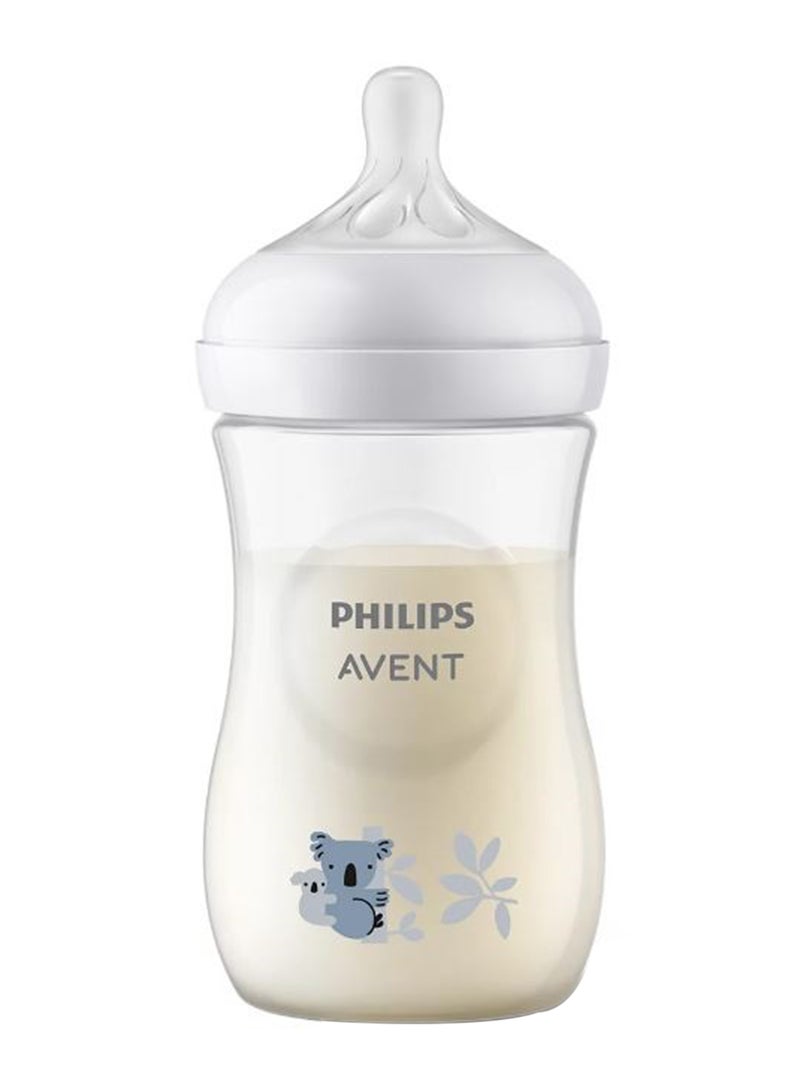 Natural 3.0 Feeding Bottle, 260 Ml , Koaola - White