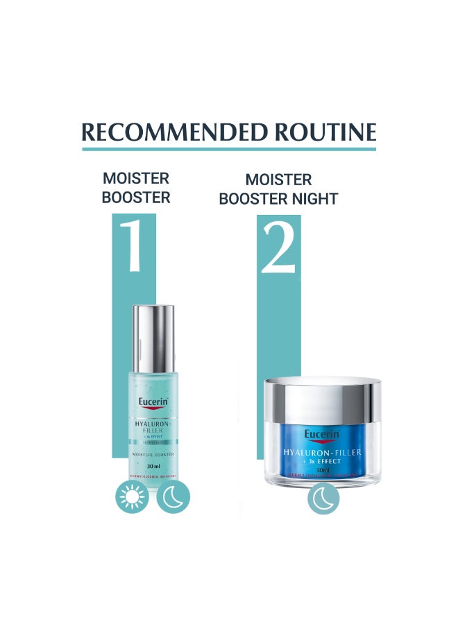 Hyaluron Filler Night Booster With Hyaluronic Acid And Vitamin E, 72-Hour Moisturization Night Face Cream