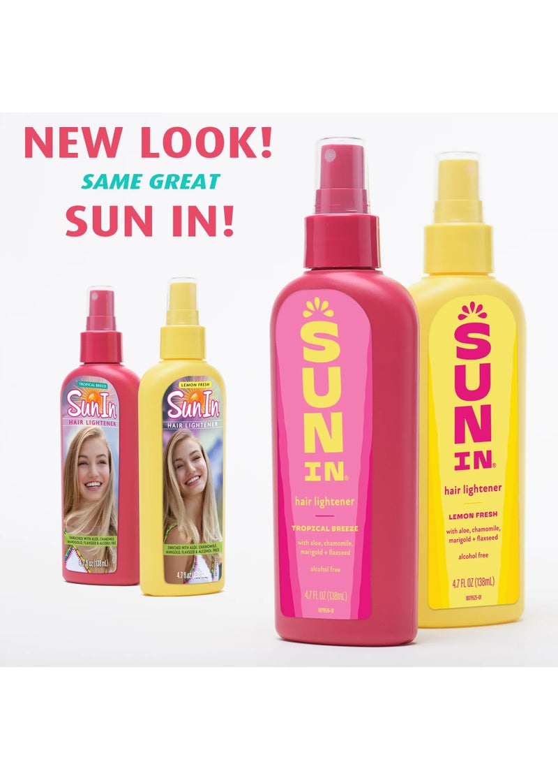 Pack of 2 Hair Lightener Spray Lemon Fresh 2 x 4.70 oz