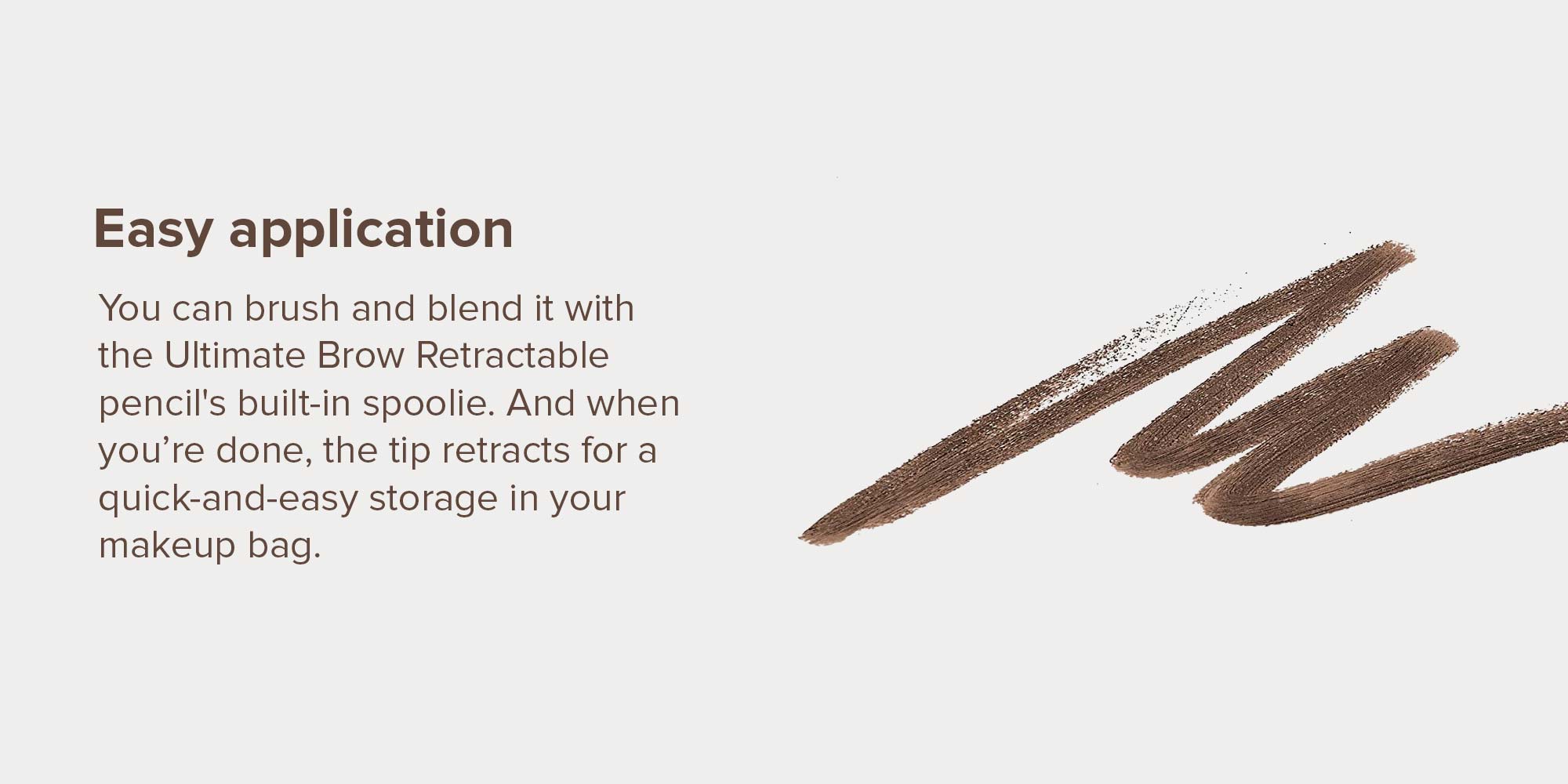 Ultimate Brow Retractable Pencil Medium Brown