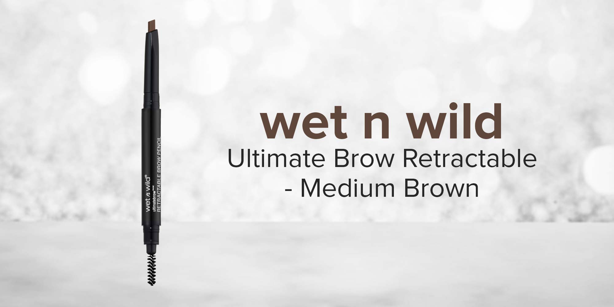 Ultimate Brow Retractable Pencil Medium Brown