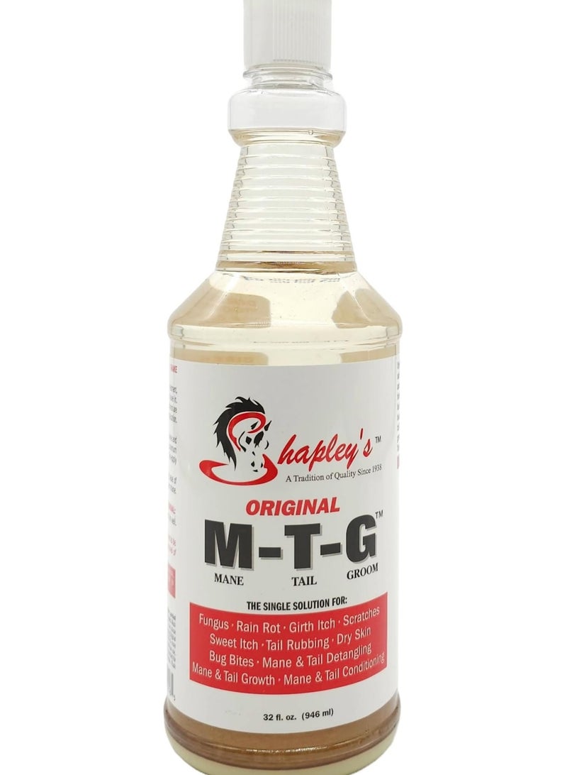 Shapley's Original M-T-G Mane Tail Groom Solution 32 fl. oz (946 ml)
