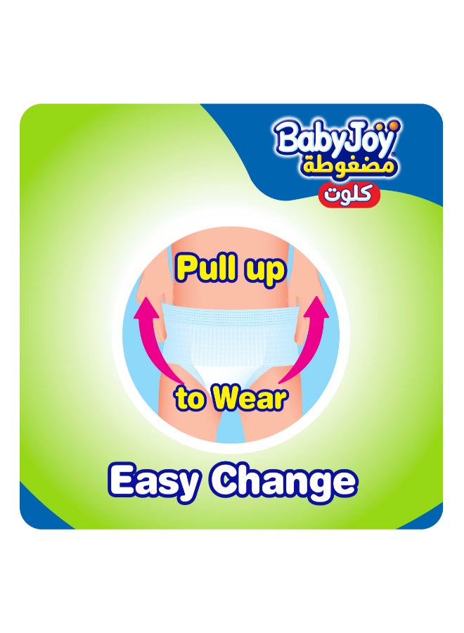 Compressed Culotte Pants Diaper, Size 3, Medium, 6-12 Kg, Jumbo Pack, 48 Diapers