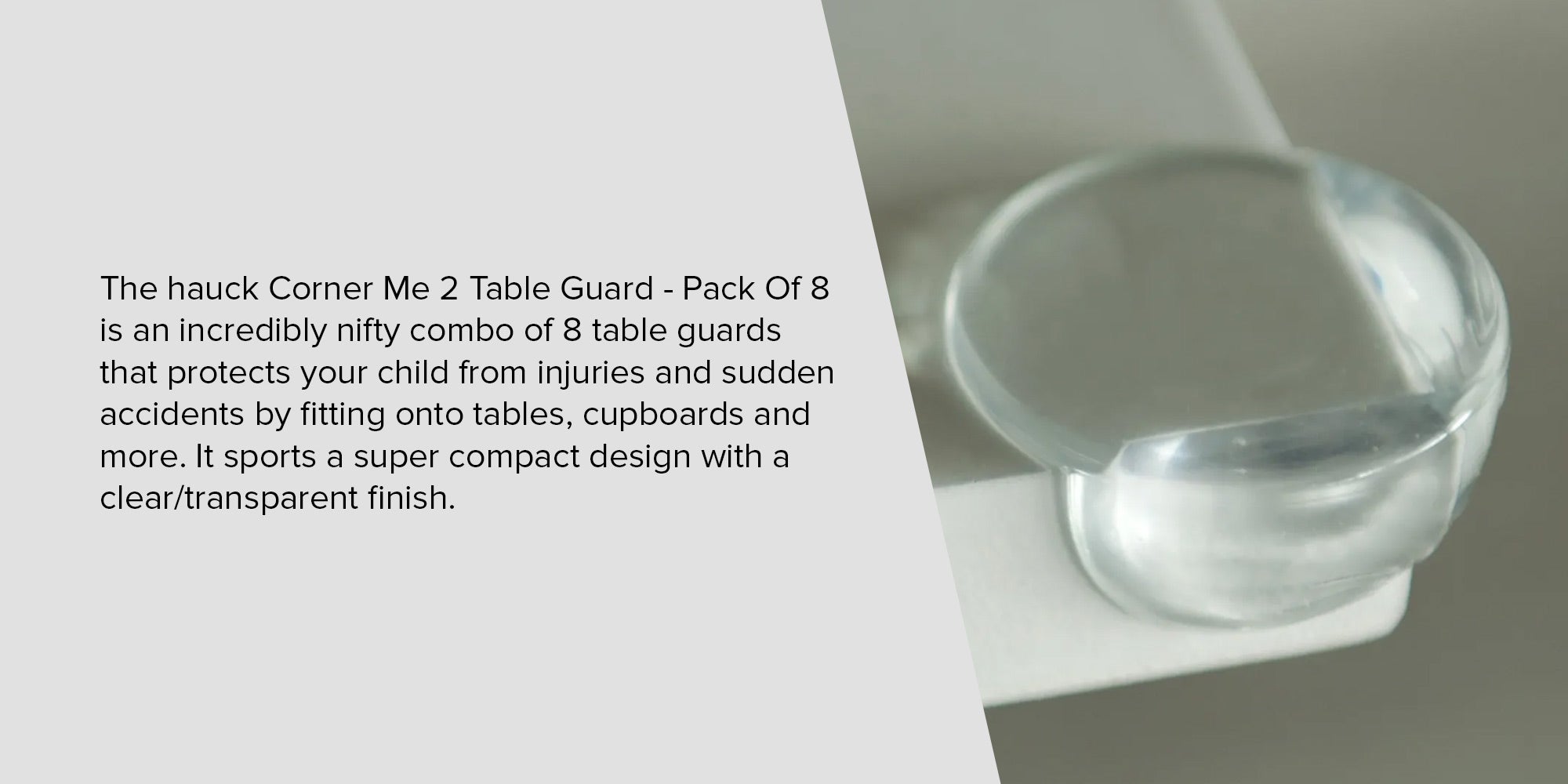 Corner Me 2 Table Guard, Pack Of 8 - Clear