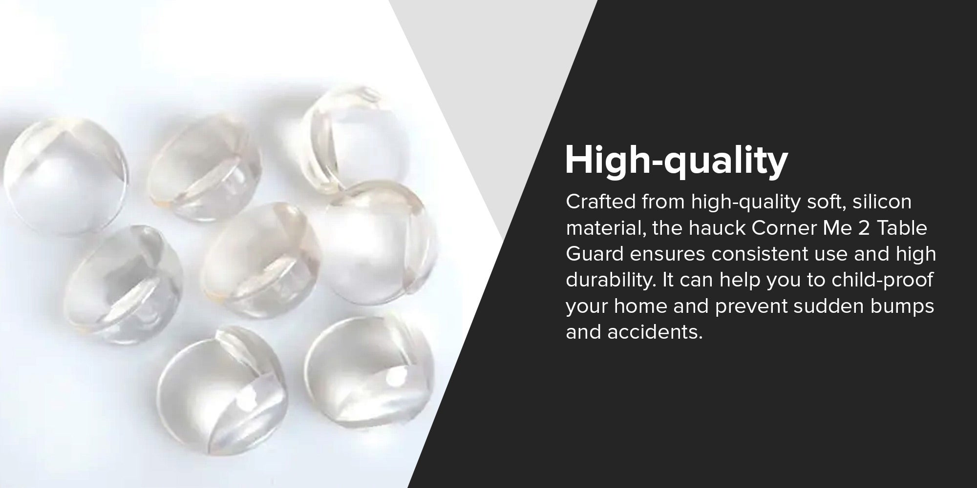 Corner Me 2 Table Guard, Pack Of 8 - Clear