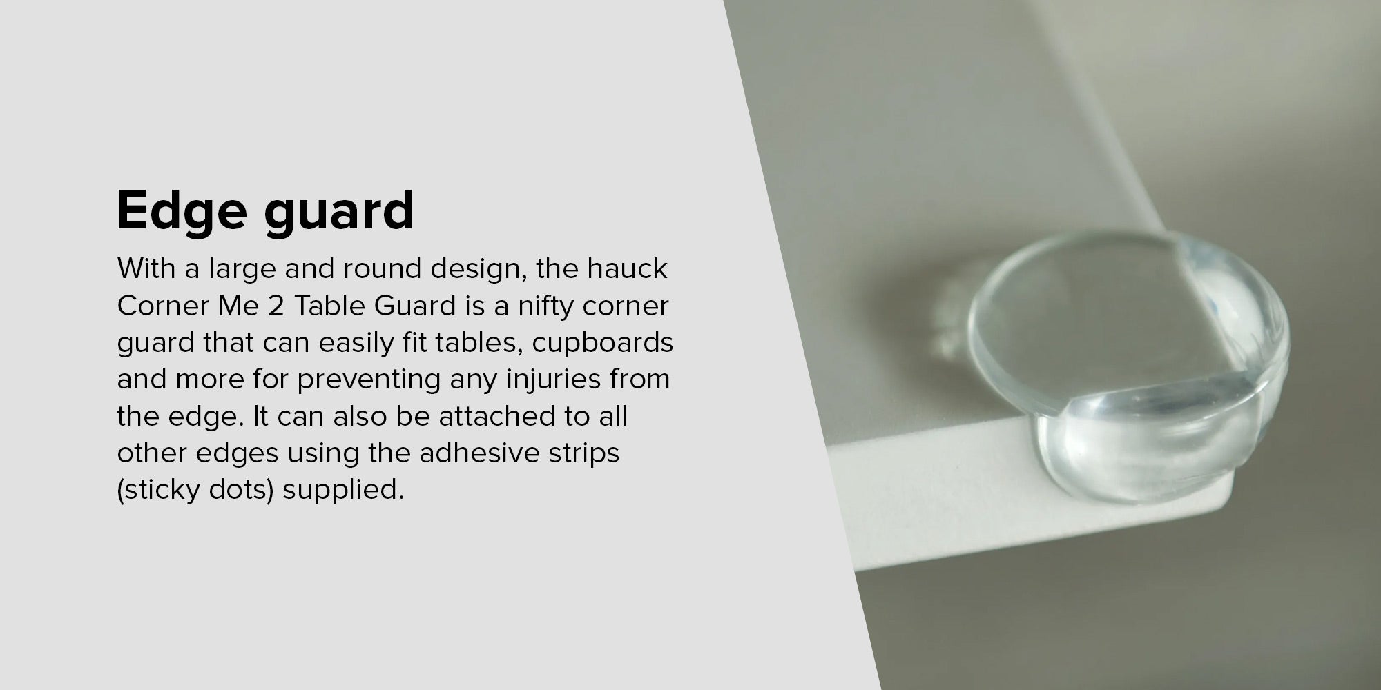 Corner Me 2 Table Guard, Pack Of 8 - Clear