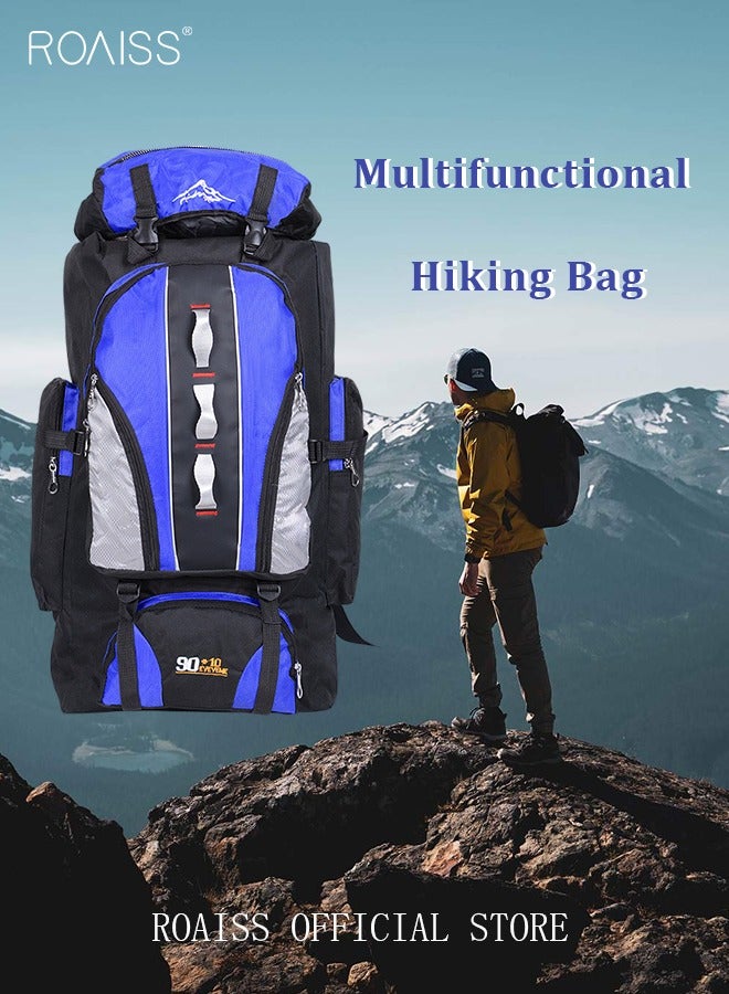 Large Capacity Professional Outdoor Backpack Waterproof Multi functional Travel Camping Hiking Fishing Mountaineering Bag