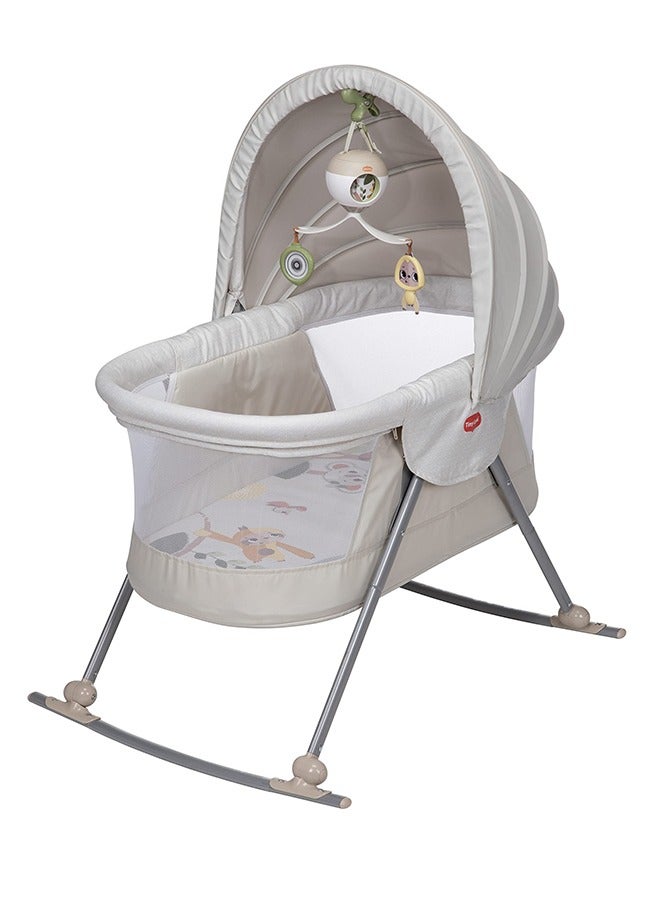 2 In 1 Boho Chic Take Along Deluxe Bassinet