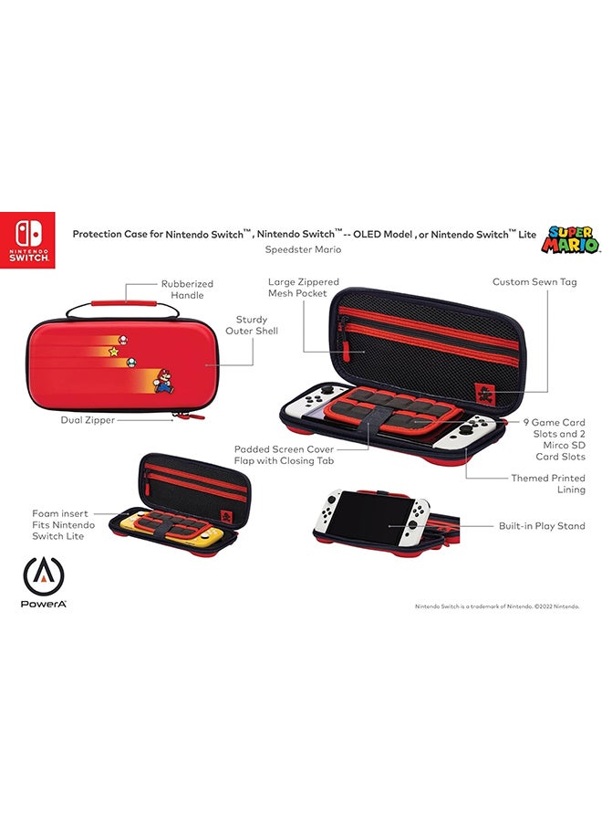 PowerA Protection Case for Nintendo Switch Family - Speedster Mario