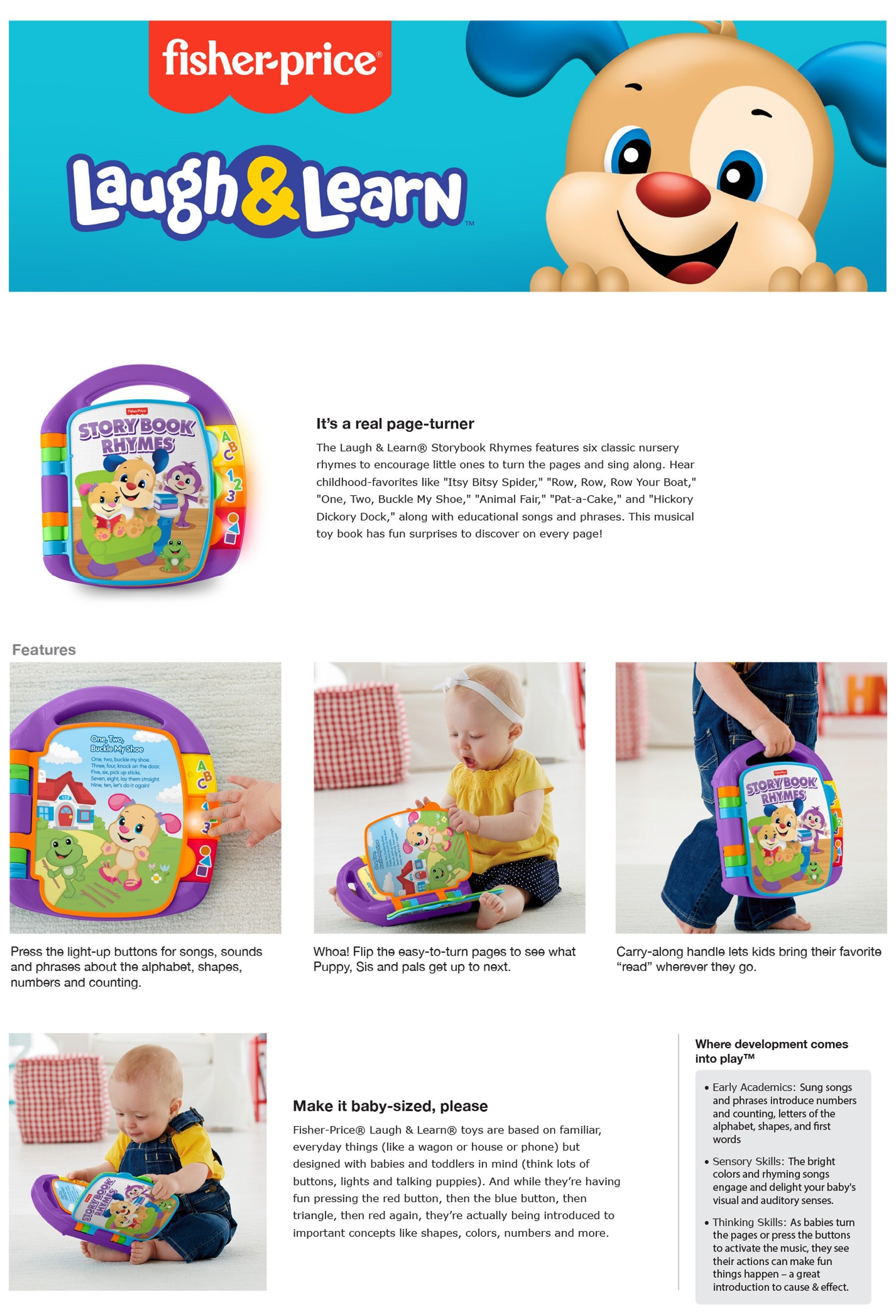 Laugh And Learn - Storybook Rhymes - Qe
