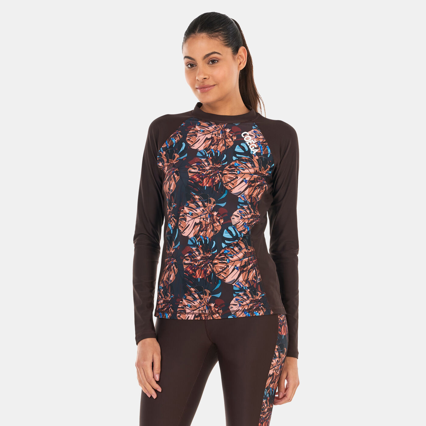 Women's Printed Long Sleeve Rashguard