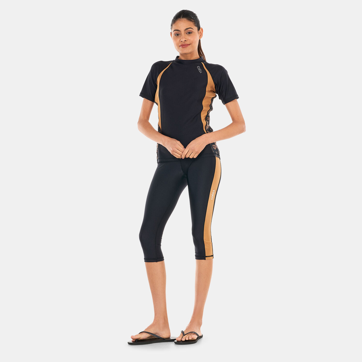 Women's 3/4 Swim Leggings