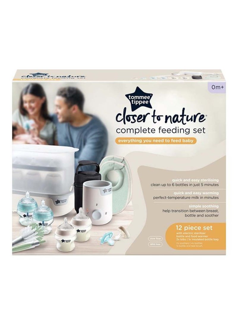 Baby Closer To Nature Complete Feeding Kit, 0 Months +,  White