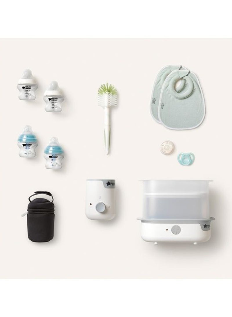 Baby Closer To Nature Complete Feeding Kit, 0 Months +,  White
