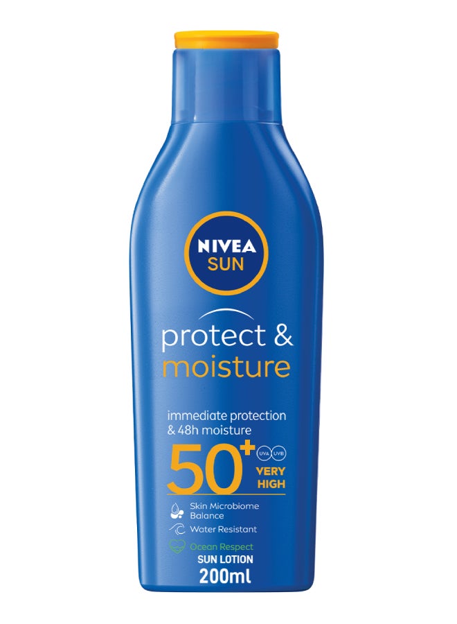 Protect And Moisture Sun Lotion With SPF 50+ 200ml