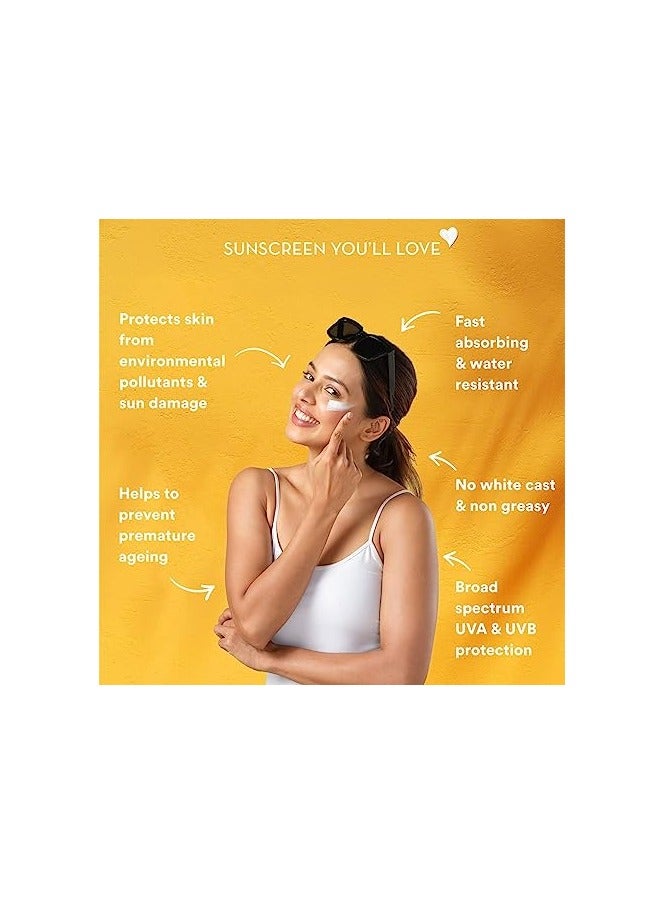 WOW Skin Science Sunscreen SPF 55 PA+++ Matte Look Ultra Light