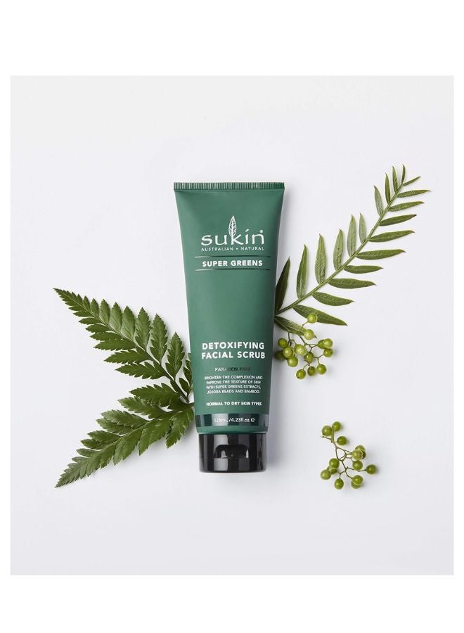 Supergreens Detoxifying Facial Scrub 125ml