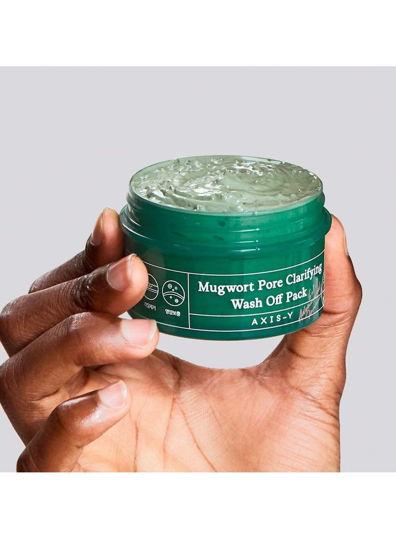 AXIS-Y Mugwort Pore Clarifying Wash Off Pack 100ml