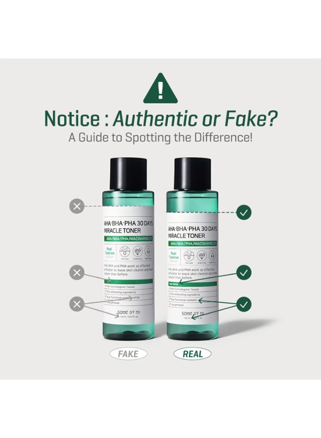 Aha.Bha.Pha 30 Days Miracle Toner 150Ml Packaging May Vary White 150ml
