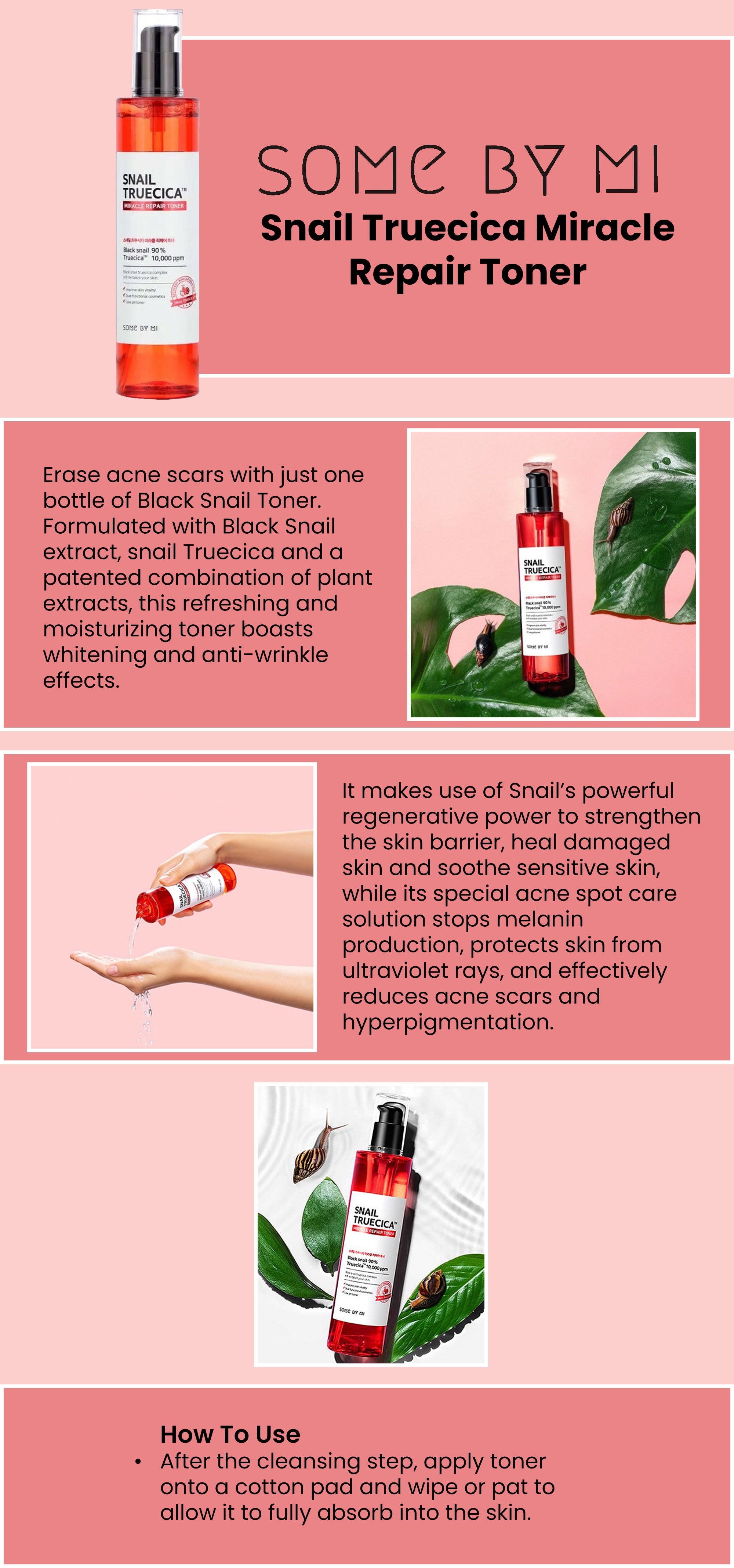 Snail Truecica Miracle Repair Toner 135ml