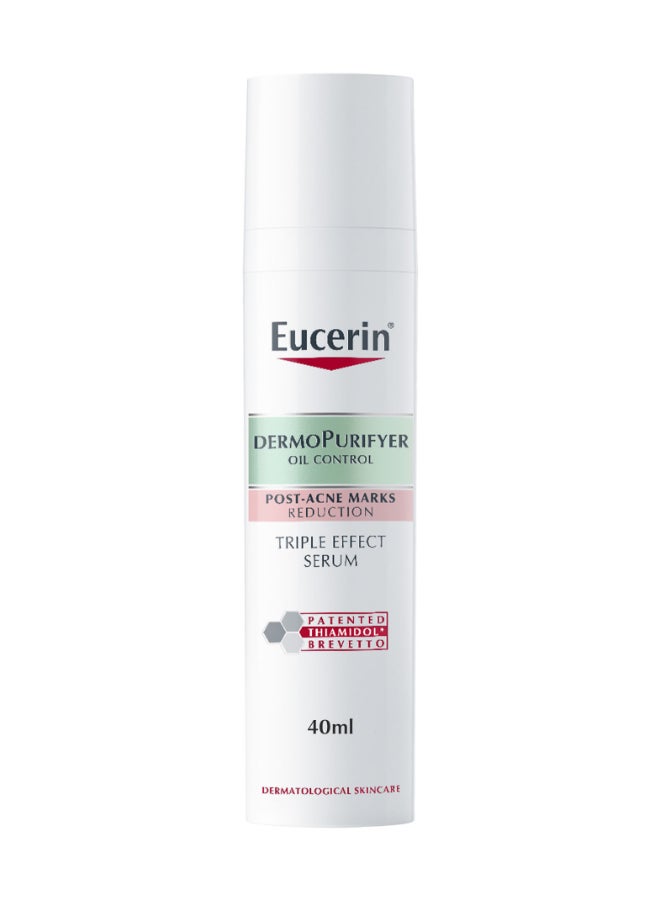 DermoPurifyer Oil Control Triple Effect Face Serum Acid Long-Lasting Matte Finish, 40ml