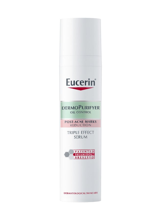 DermoPurifyer Oil Control Triple Effect Face Serum Acid Long-Lasting Matte Finish, 40ml