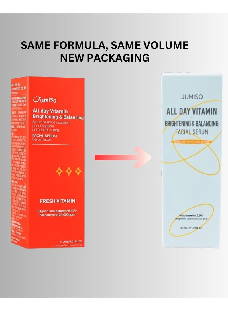 Jumiso All Day Vitamin Brightening & Balancing Facial Serum