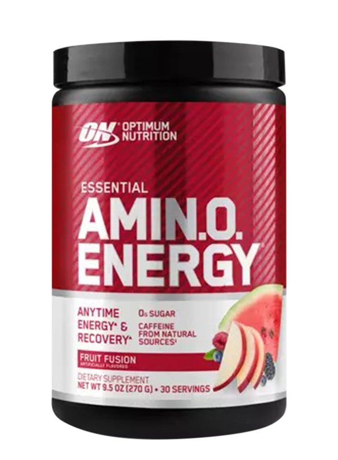 Essential Amino Energy Fruit Fusion 9.5oz 270g 30 Servings