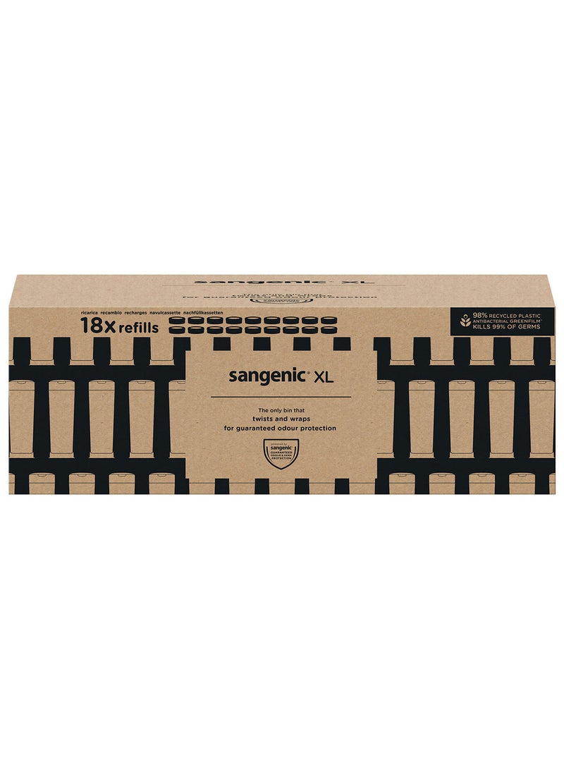 Pack of 18 Sangenic Xl Cassette Refill Eur