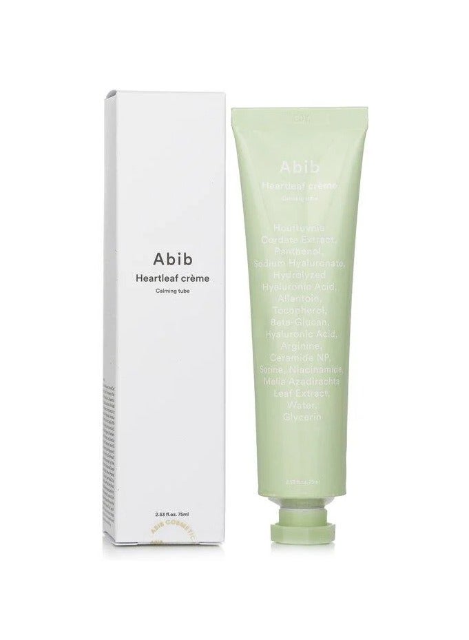 Abib Heartleaf Creme Calming Tube 2.54 Fl Oz 75ml