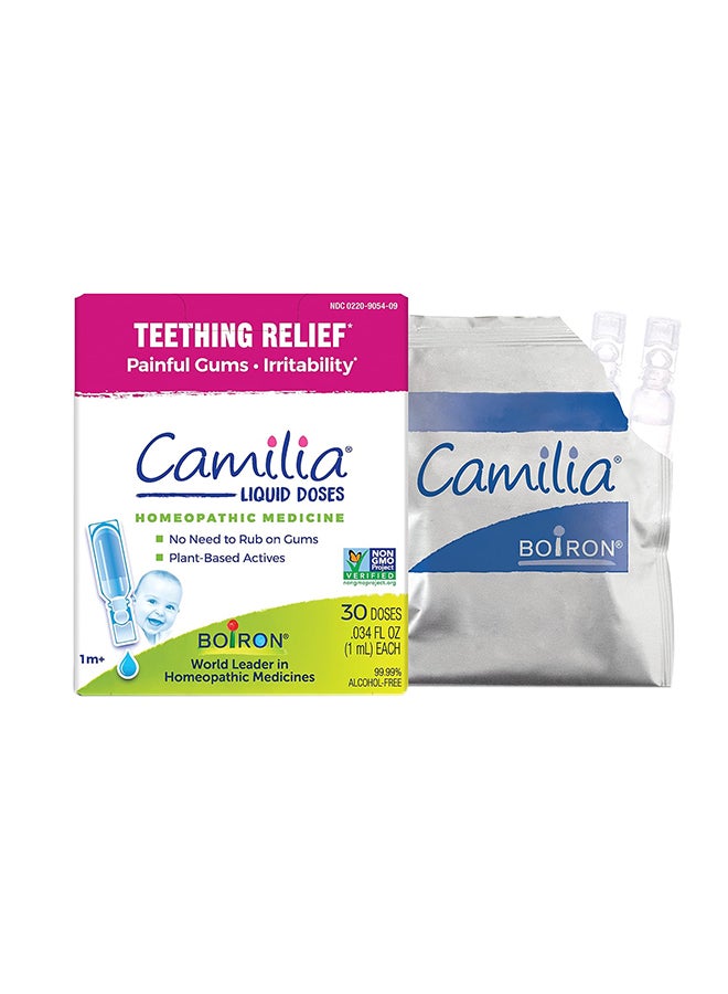 Camilia Teething Relief Homeopathi Medicine - 30 Single Doses