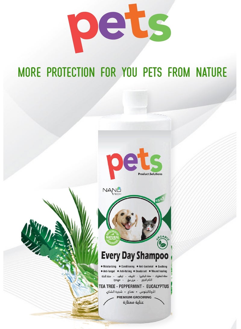 Bionatura Pets Everyday shampoo - 1ltr ; Natural , Biodegradable & Non toxic.