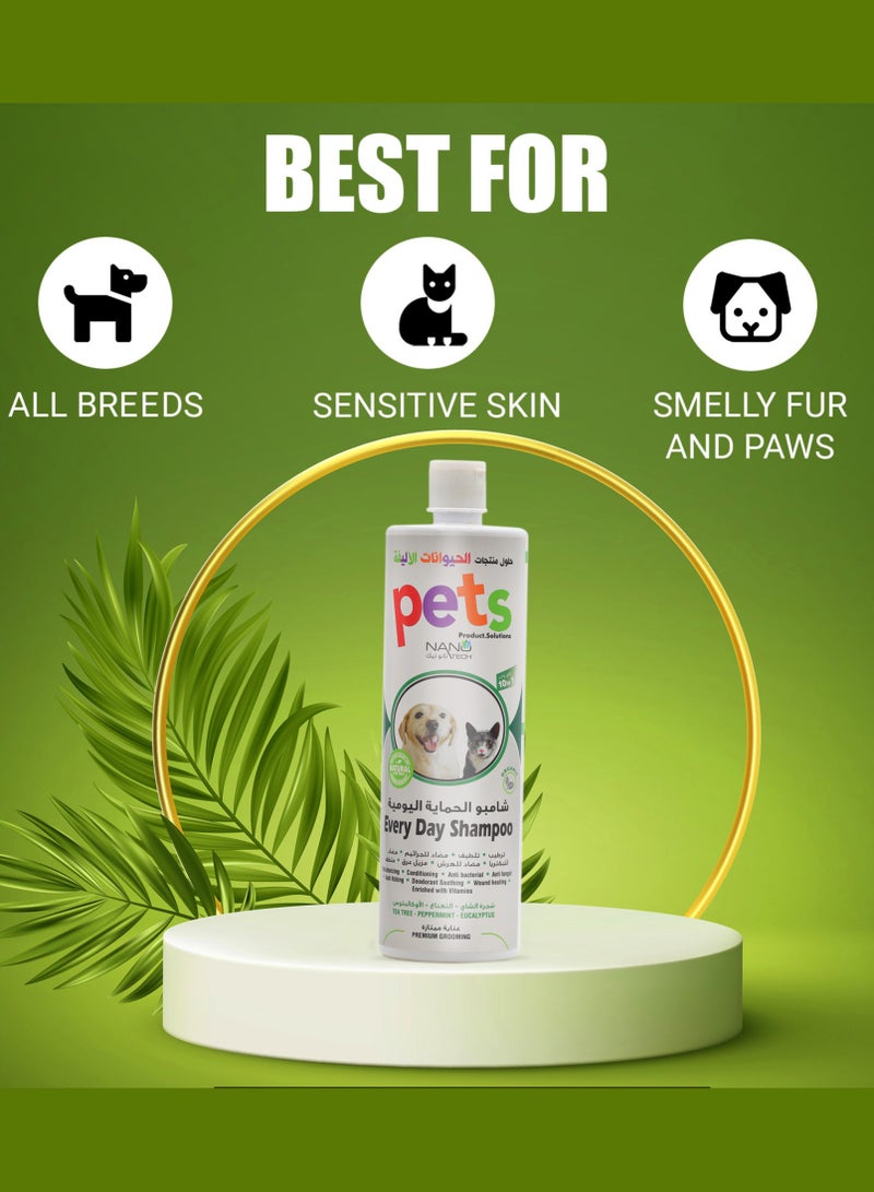 Bionatura Pets Everyday shampoo - 1ltr ; Natural , Biodegradable & Non toxic.