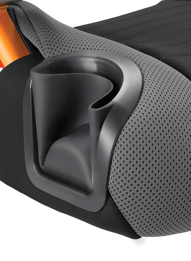 GoFit Plus Booster Car Seat For 4 Years To 10 Years Old - Iron