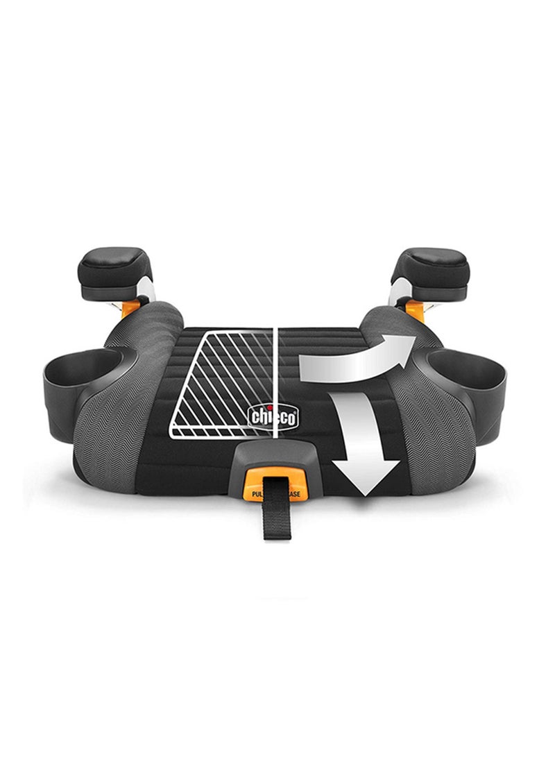 GoFit Plus Booster Car Seat For 4 Years To 10 Years Old - Iron