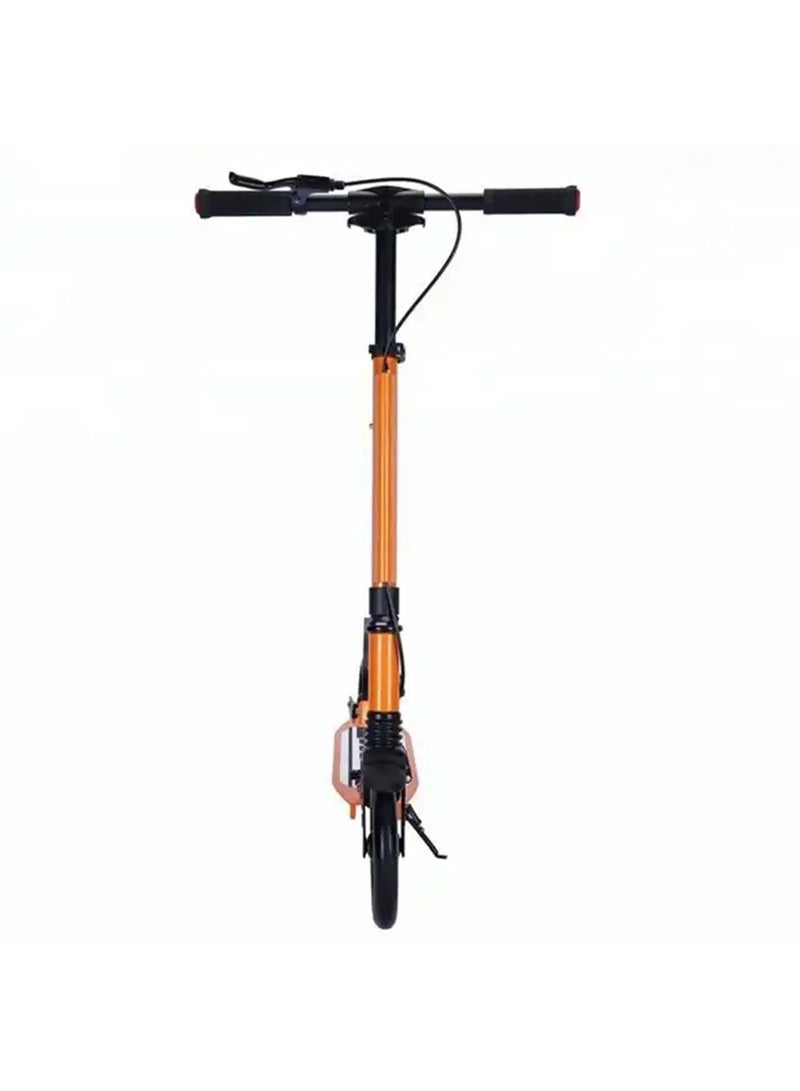 Adult Kick Scooter All Aluminum Body All Terrain Rubber Wheel For Teenagers and Adults (Blue)