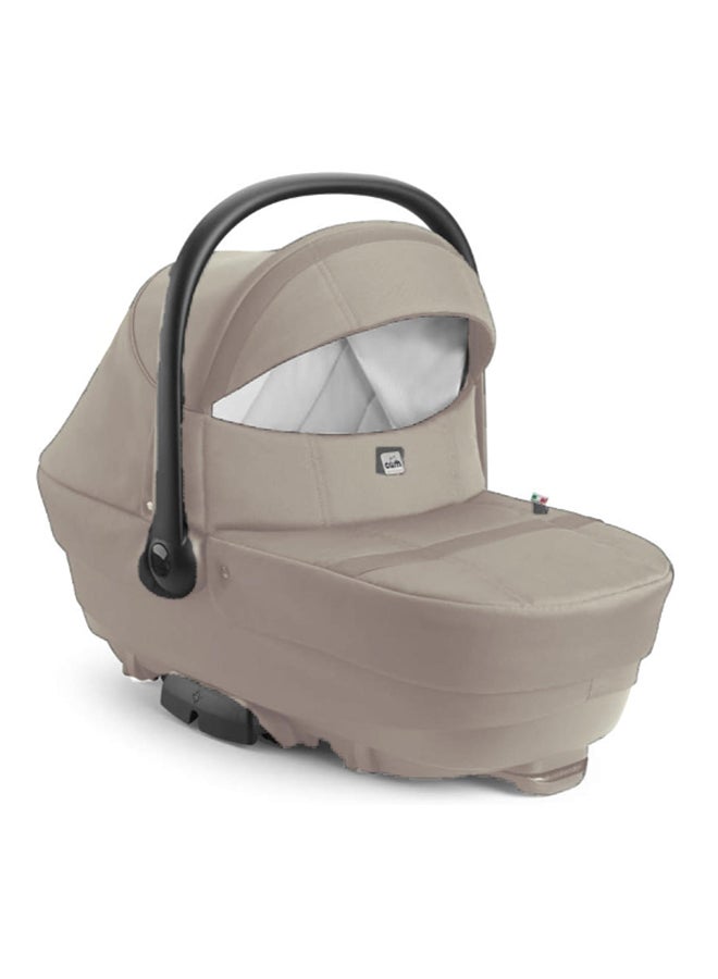 Baby Travel System, Comby Family Tris - T787 - From 0 To 4 Years Old, 22 Kg, Spacious And Deeper Carrycot, Rocking Function, Aluminium Frame, Portable And Compact Folding, Made In Italy