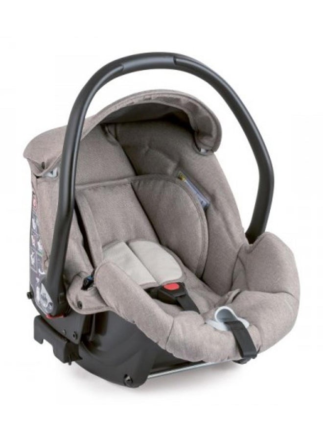 Baby Travel System, Comby Family Tris - T787 - From 0 To 4 Years Old, 22 Kg, Spacious And Deeper Carrycot, Rocking Function, Aluminium Frame, Portable And Compact Folding, Made In Italy